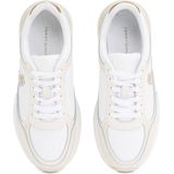 Tommy Hilfiger - Leren Sneakers - Wit