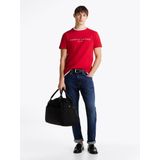 Tommy Hilfiger - Logo T-shirt - Katoen - Slim Fit