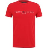 Tommy Hilfiger - Logo T-shirt - Katoen - Slim Fit