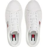 Vrijetijdsschoen - Wit - Vetersluiting - Plateau - Rond