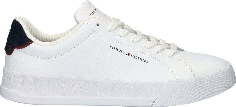 Tommy Hilfiger - Essential Court Sneakers - Wit - Leer