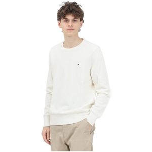 Tommy Hilfiger - Essential Structure - Sweater - Wit - 100% Katoen