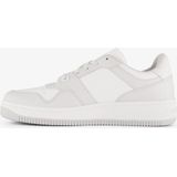 TOMMY JEANS - TJM RETRO BASKET CUPSOLE TUMBLE - Sneakers - Grijs/Wit - Vetersluiting