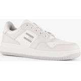 TOMMY JEANS - TJM RETRO BASKET CUPSOLE TUMBLE - Sneakers - Grijs/Wit - Vetersluiting