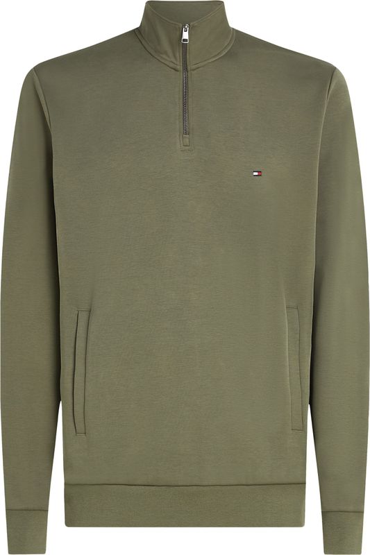 Tommy Hilfiger Gebreide Trui Pima Structure Navy heren