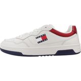 TOMMY JEANS - TJM CUPSOLE LEATHER ESS - Sneakers - Wit - Leer
