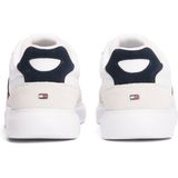 Tommy Hilfiger - Sneakers - Wit - Leer - Geborduurd Logo