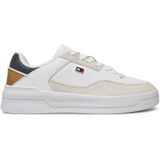 Tommy Hilfiger - Essent Basket Sneaker - Wit - Leer