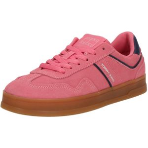TOMMY JEANS THE GREENWICH - Plateausneakers - Roze - Suède