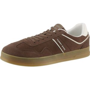 Tommy Jeans Sneaker "THE GREENWICH SUEDE", Freizeitschuh, Halbschuh, Schnürschuh mit gepolstertem Schaftrand