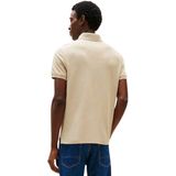 Tommy Hilfiger - 1985 Regular Polo - Poloshirt - Beige - Organisch Katoen