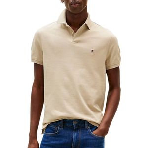 Tommy Hilfiger - 1985 Regular Style - Poloshirt - Beige - Katoen