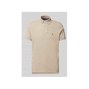 Tommy Hilfiger - 1985 Regular Style - Poloshirt - Beige - Katoen