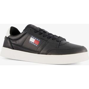 Tommy Hilfiger - Lage Sneakers - Zwart - Polyester
