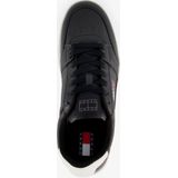 Tommy Hilfiger - Lage Sneakers - Zwart - Polyester