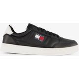 Tommy Hilfiger - Lage Sneakers - Zwart - Polyester
