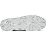 Tommy Hilfiger - ICON COURT LTH FLAG ESS - Vrijetijdsschoen - Donkerblauw - Vetersluiting