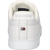 TOMMY HILFIGER - Flag Ess - Tennisschoen - Wit - Leer
