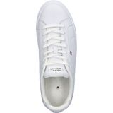 TOMMY HILFIGER - Flag Ess - Tennisschoen - Wit - Leer