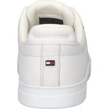 TOMMY HILFIGER - Flag Ess - Tennisschoen - Wit - Leer
