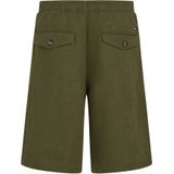 Chino - HARLEM - Effen - Linnen - Regular Fit - Knielengte