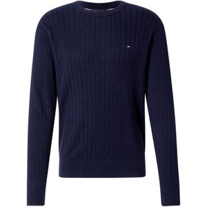 Tommy Hilfiger, Heren, Truien, Blauw, Maat: S Katoen,