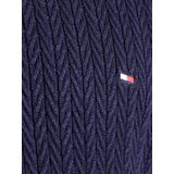 Tommy Hilfiger Trui Met Visgraatstructuur - Fashion Wear - Volwassen