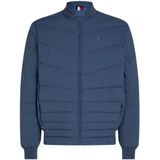 Gewatteerde Jas - Effen - Licht Gevoerd - Normale Pasvorm