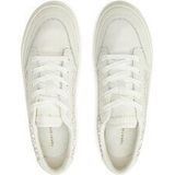 Tommy Hilfiger Vrouwen Vulc Lederen Sneaker Monogram - Geel