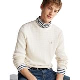 Tommy Hilfiger Trui Met Visgraatstructuur - Streetwear - Volwassen