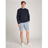 TOMMY HILFIGER - Sweatshirt - Marine - Sweatstof - Ronde Hals, Lange Mouw