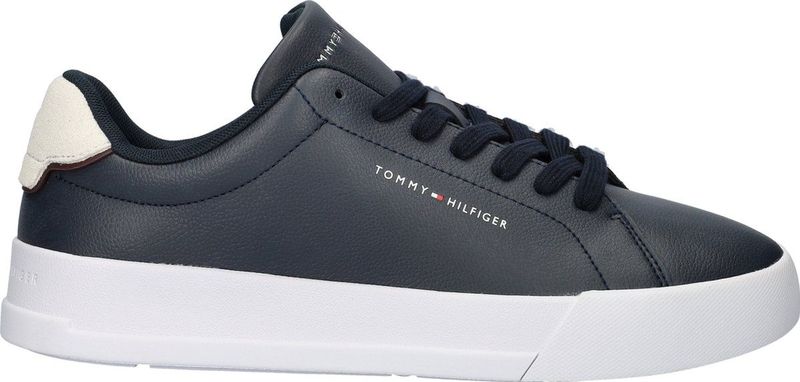 Tommy Hilfiger - Sneakers - Blauw - Leer