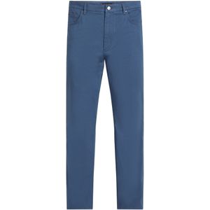 Tommy Hilfiger - Denton 5PKT Printed Structure - Jeans - Blauw