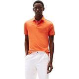 T-shirt - Effen - Katoen - Geribbelde Kraag