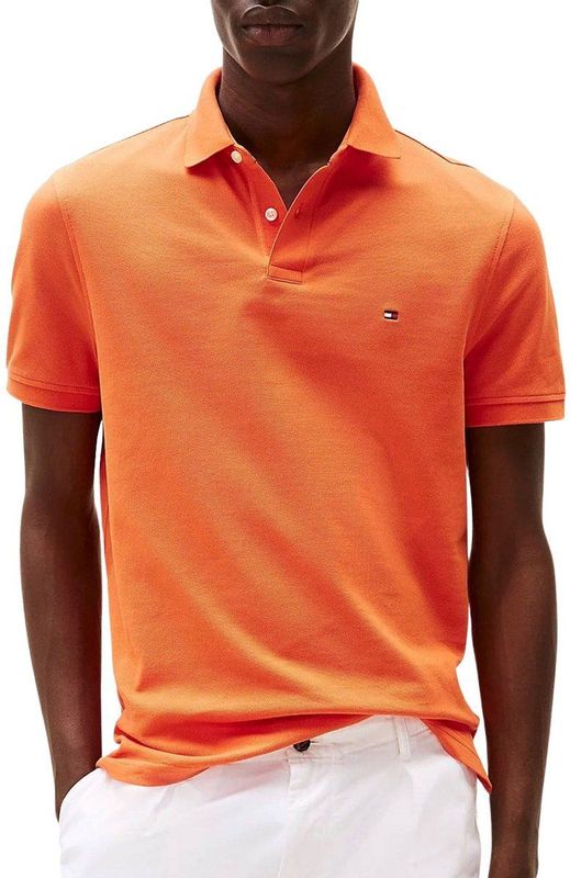 T-shirt - Effen - Katoen - Geribbelde Kraag