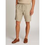 Chino Broek - Effen - Linnen - Regular Pasvorm