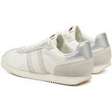 Sneakers - Gevoerd - Imitatieleer - Mesh - Ronde Neus - Logoprint