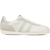 Sneakers - Gevoerd - Imitatieleer - Mesh - Ronde Neus - Logoprint