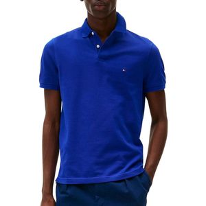 Tommy Hilfiger - 1985 Regular Fit Poloshirt - Blauw - Katoen