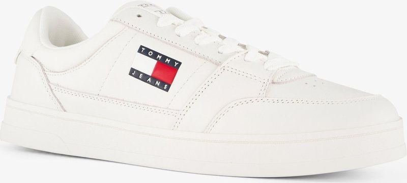 Vrijetijdsschoen - Wit - Vetersluiting - Basket-Style - Laag