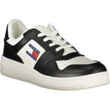Tommy Jeans - TJW Retro Basket Sneaker - Zwart - Leer