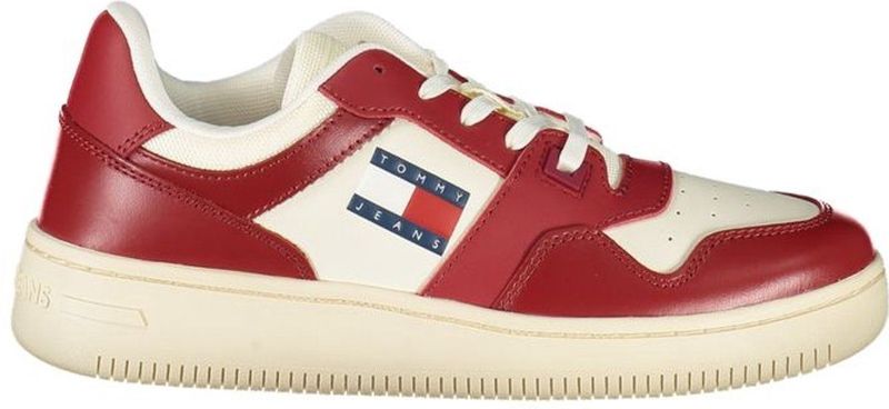 Tommy Jeans - Platform Sneakers - Wit - Leer/Synthetisch