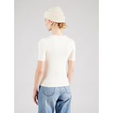 Tommy Hilfiger Dames 5X2 Rib C-NK SS WW0WW43918 S/S T-shirt, beige, XS, Beige (Calico), XS