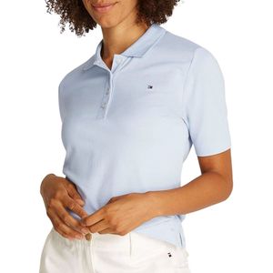 Tommy Hilfiger - 1985 REG Pique Polo SS - Blauw - Poloshirt
