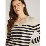 Tommy Hilfiger - Casual Pullover - Beige - Katoen