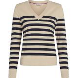 Tommy Hilfiger - Casual Pullover - Beige - Katoen