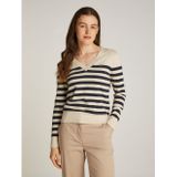 Tommy Hilfiger - Casual Pullover - Beige - Katoen