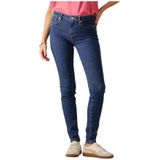 Tommy Hilfiger - Skinny Jeans - Blauw - Katoenmix