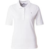 Tommy Hilfiger 1985 REG Pique Polo SS WW0WW43224 Dames, Wit (Optic White), XXS