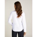 Tommy Hilfiger - WW0WW44084 Overhemd - Wit - Gerecycled Katoen - Lange Mouwen